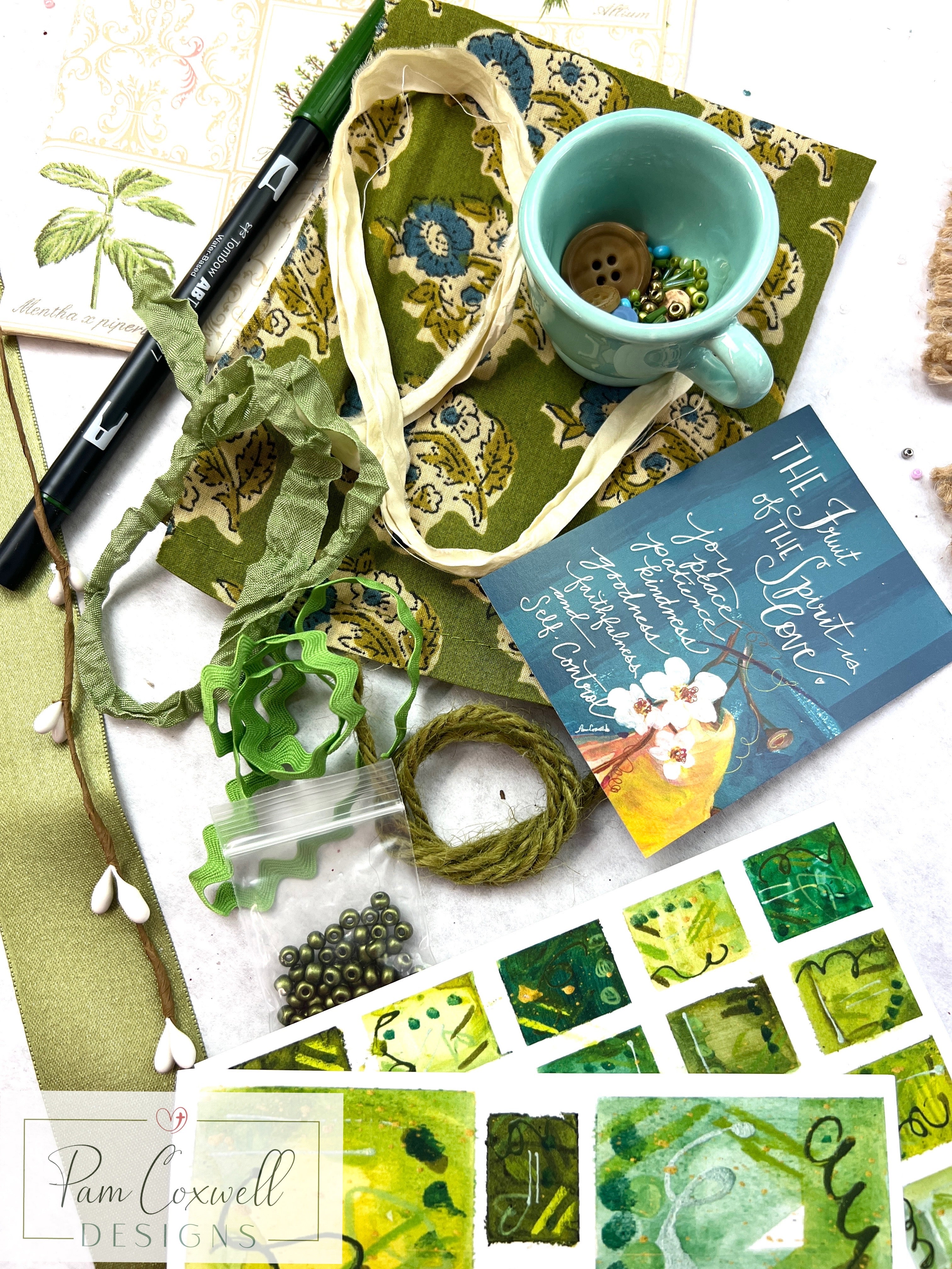The Color of the Month Bundle ~ Vineyard Greenery