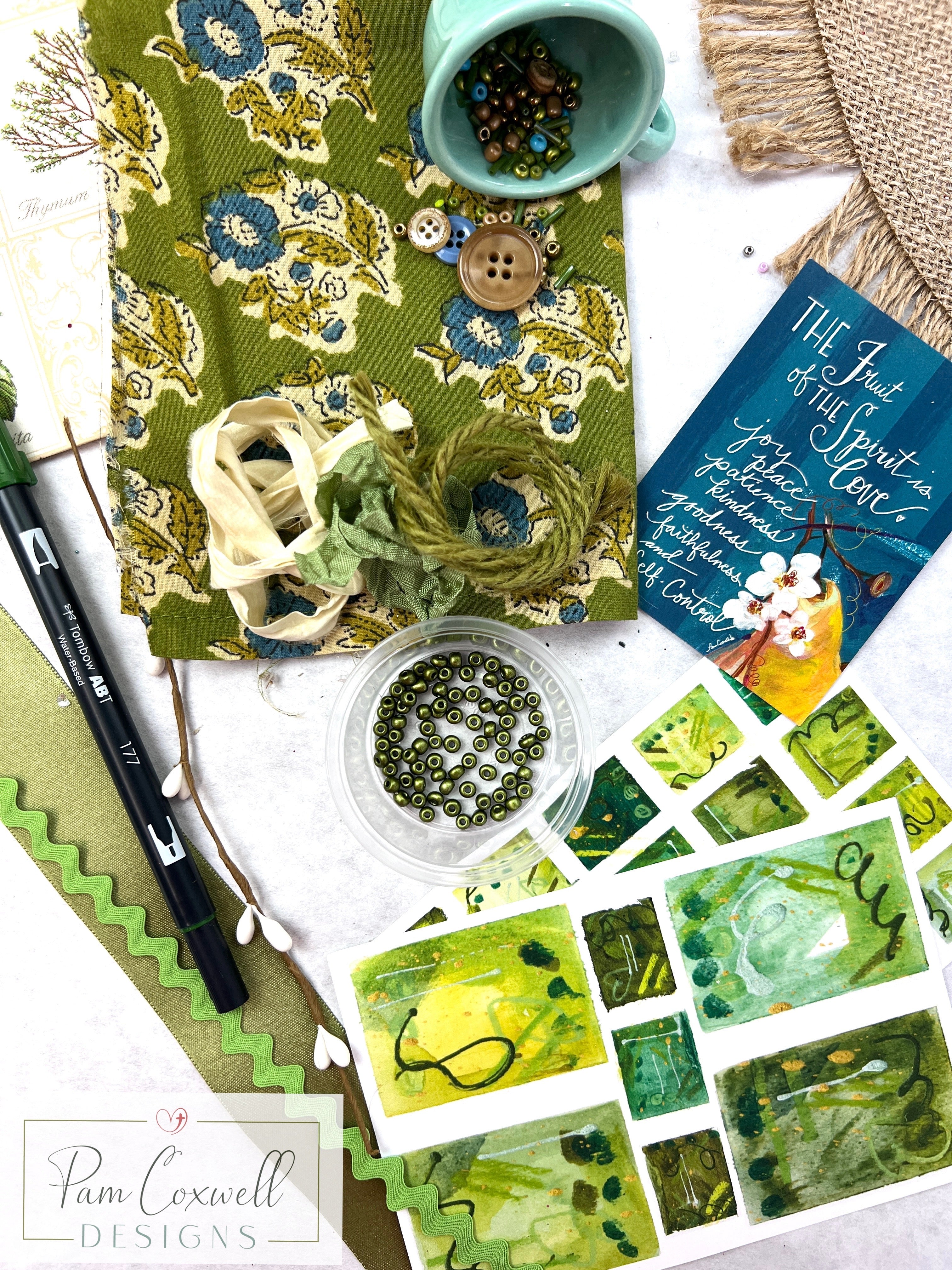 The Color of the Month Bundle ~ Vineyard Greenery