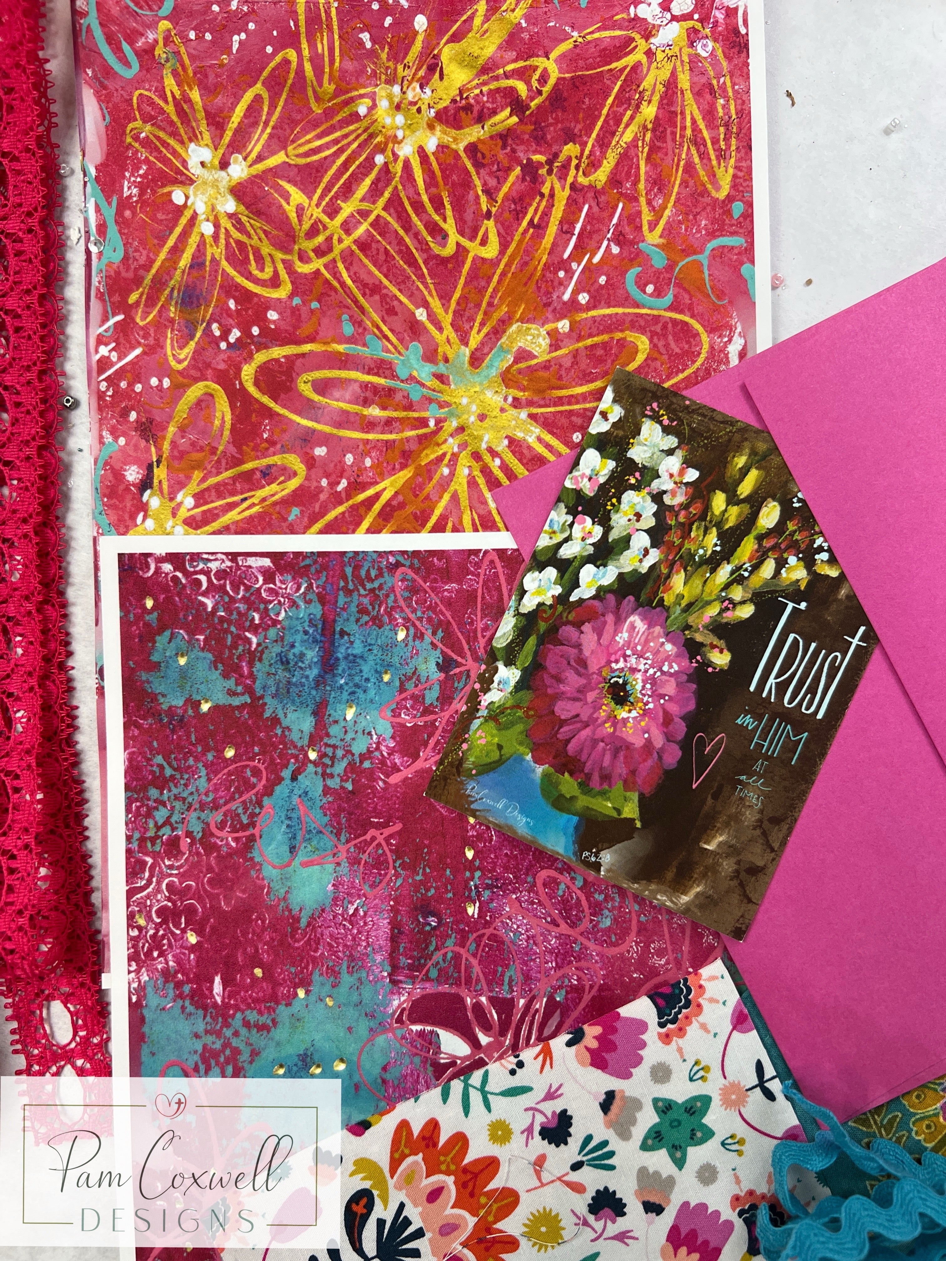 The Color of the Month Bundle ~ Zinnia Pink