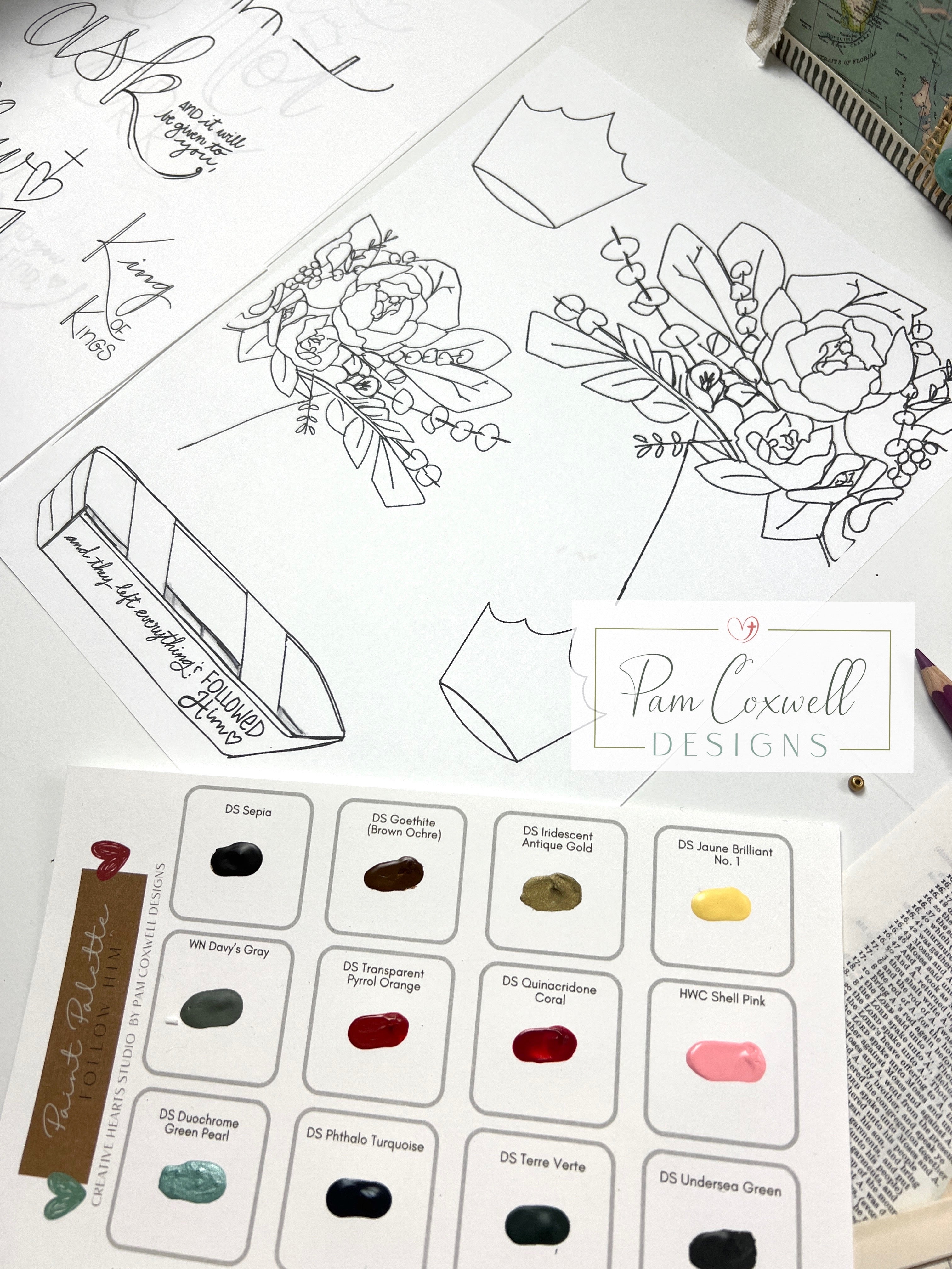 Follow Him ~ King of Kings Journaling Kit