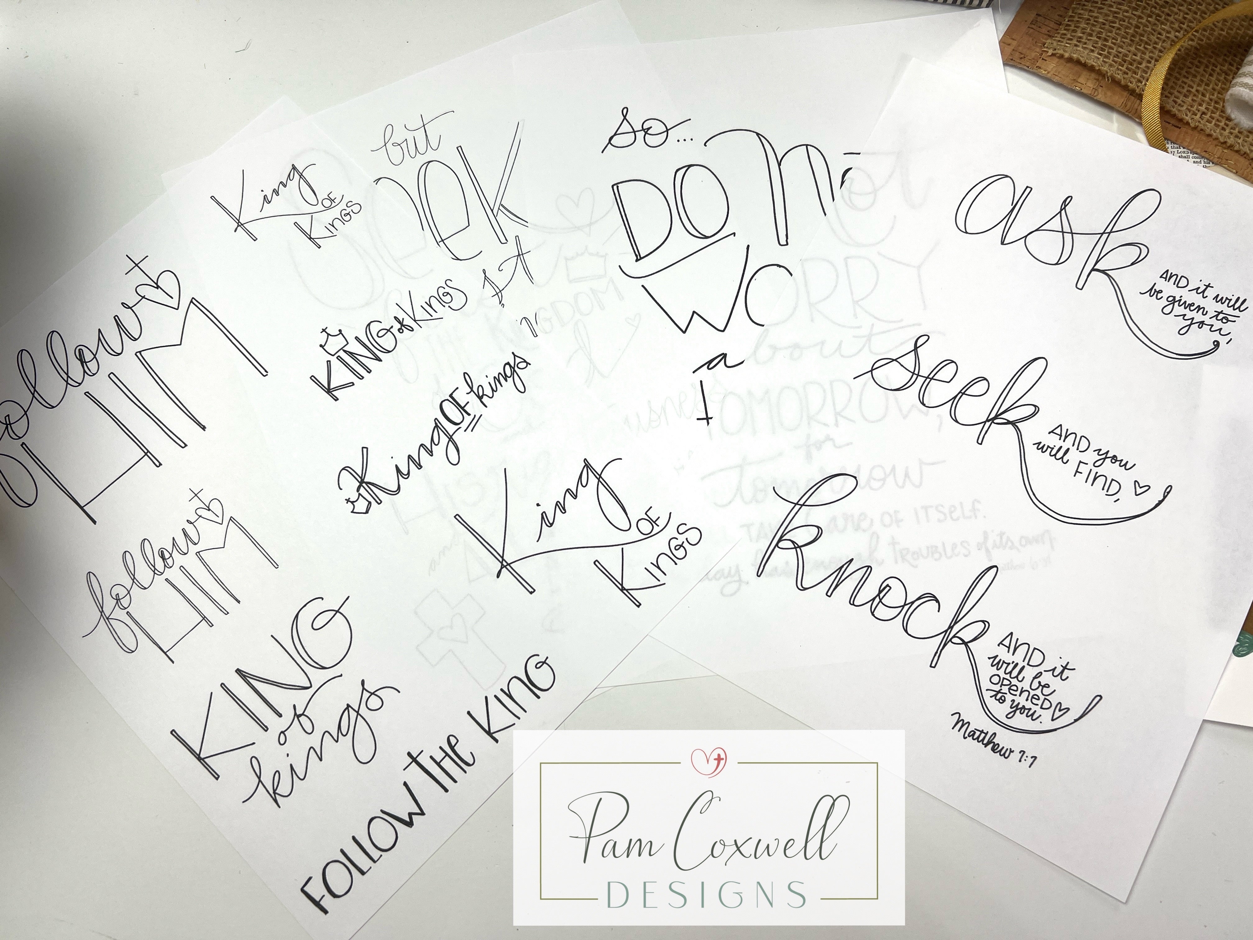 Follow Him ~ King of Kings Journaling Kit