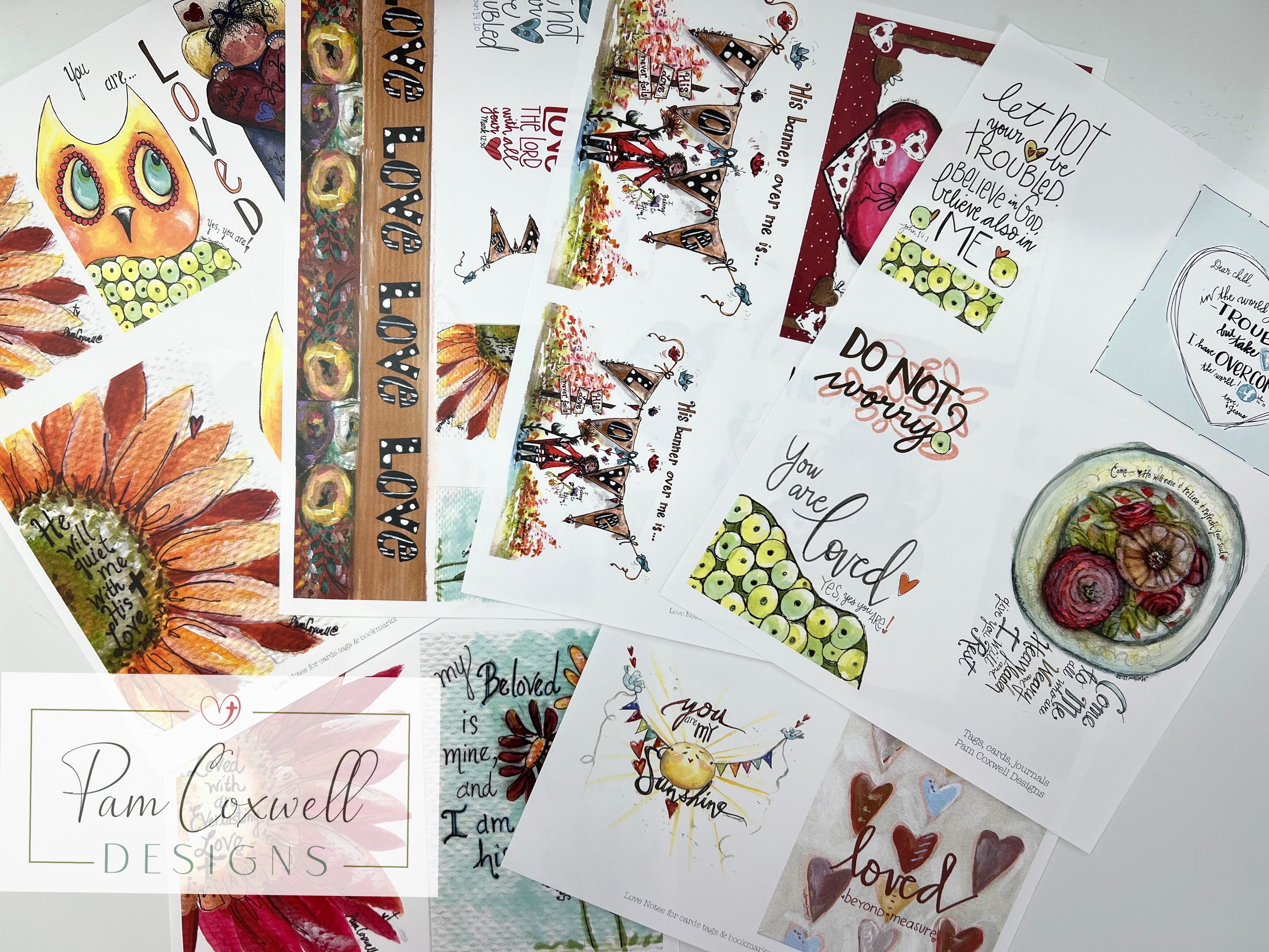 Love Notes Art Printable Bundle