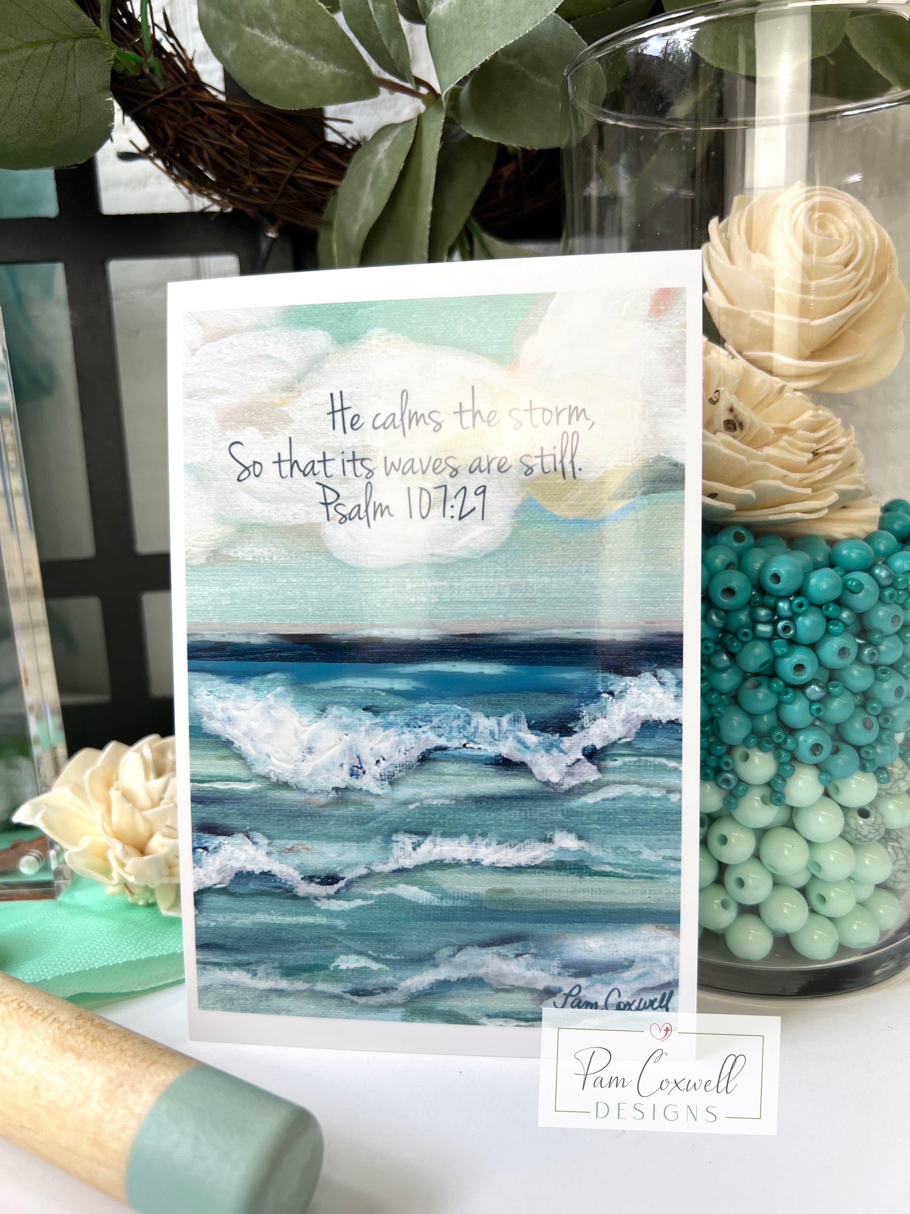 Heaven's Declare Ocean ~ Psalm 19:1 ~ One-Time Box