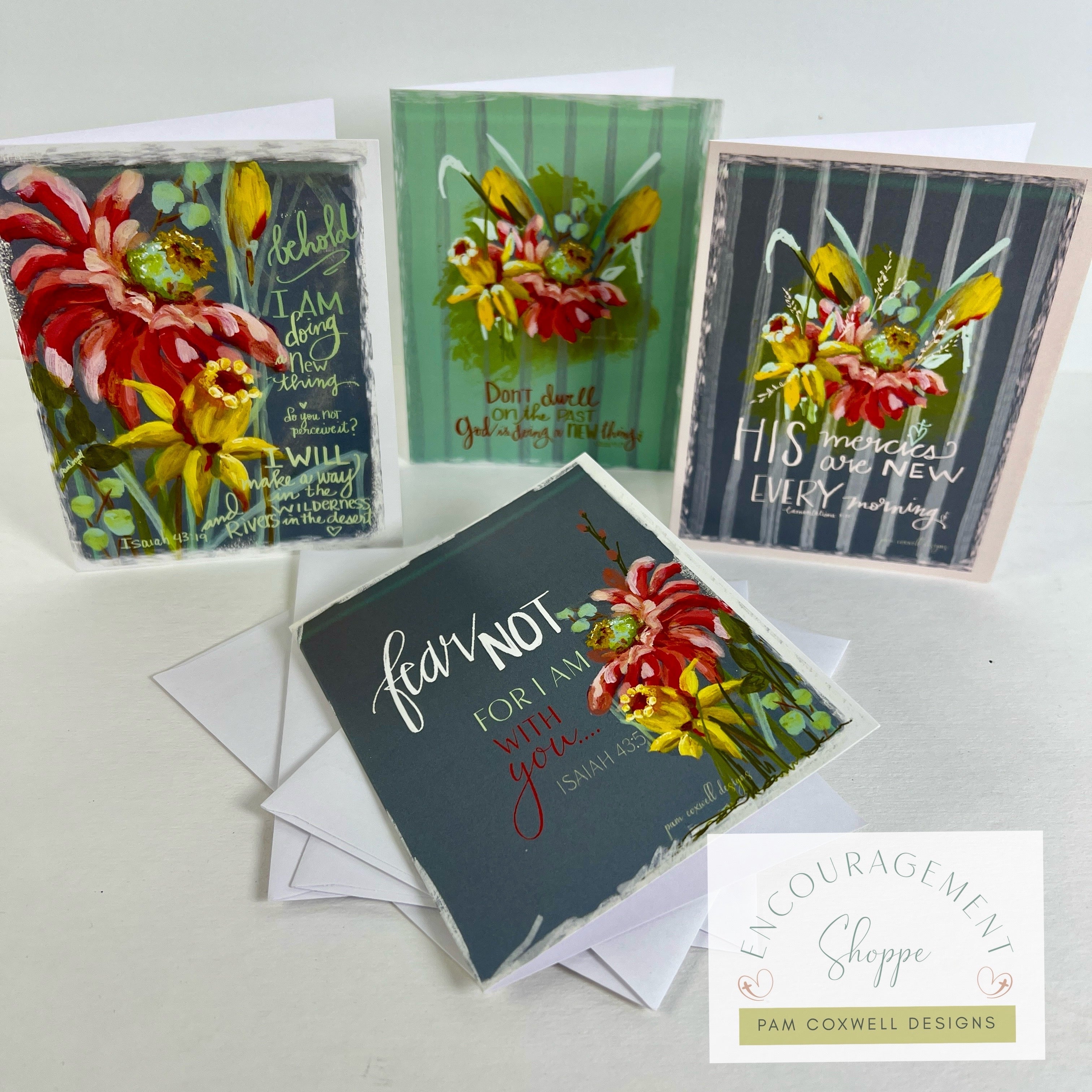 A New Thing - Isaiah 43  Notecards - Sets of 4