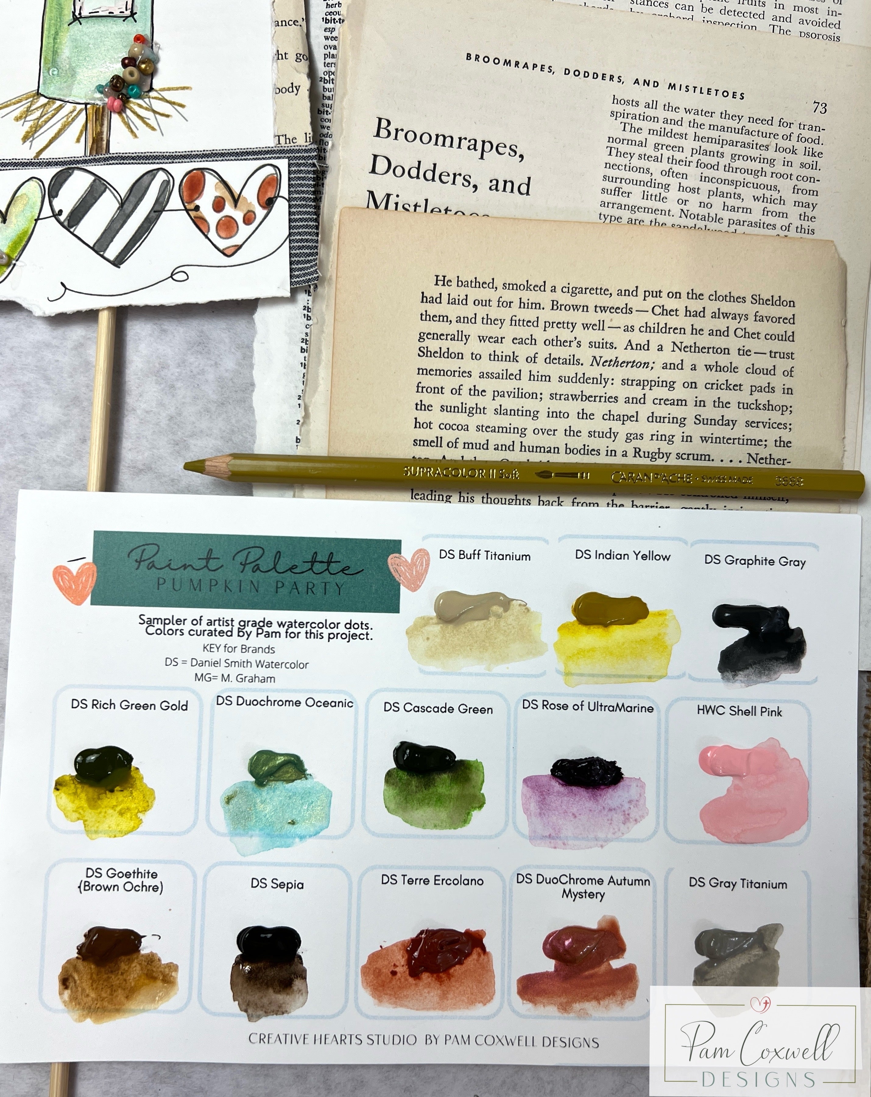 Pumpkin Party - Watercolor Kit
