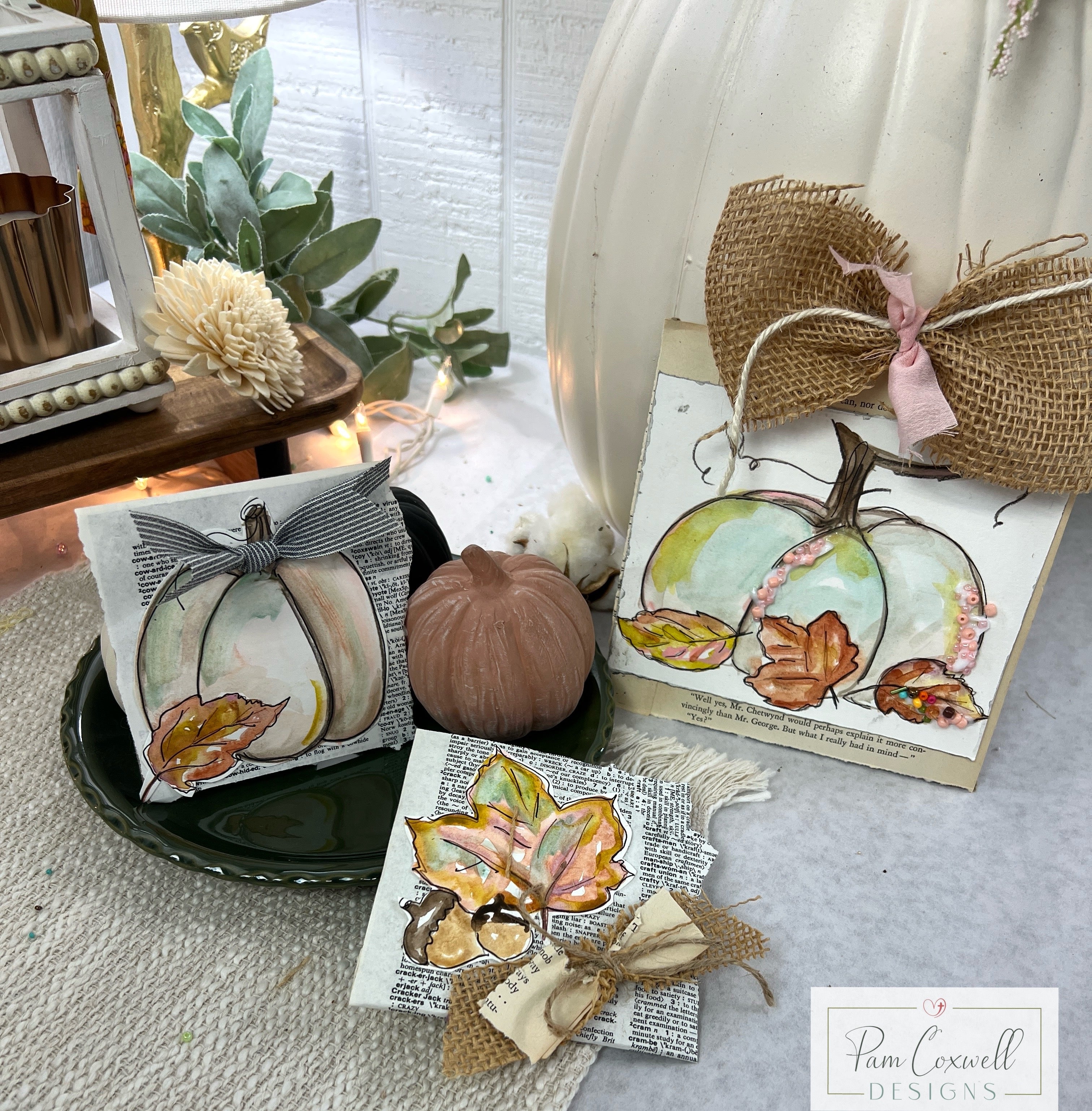 Pumpkin Party - Watercolor Kit
