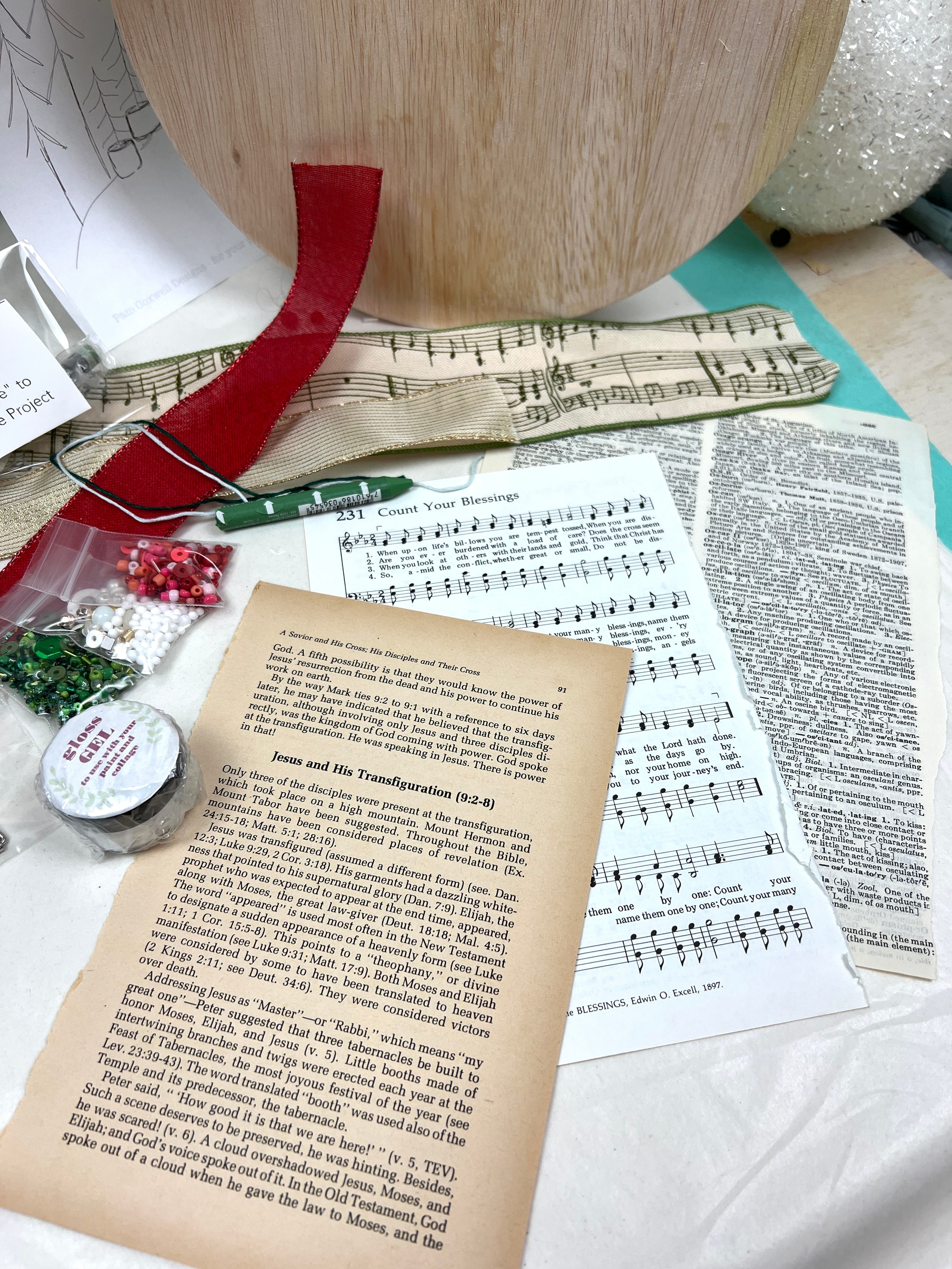 Silent Night Church ~ Jingle & Mingle Project Kit