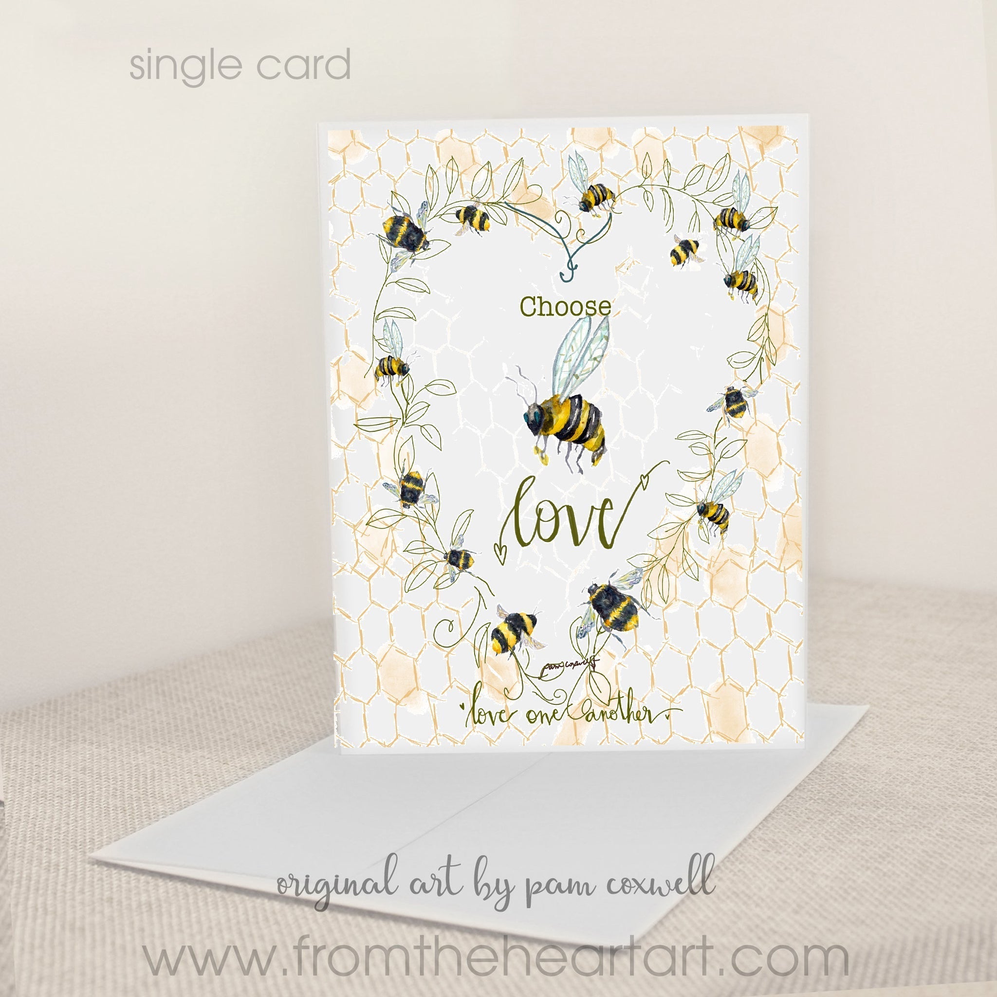 Love Bee - Notecards
