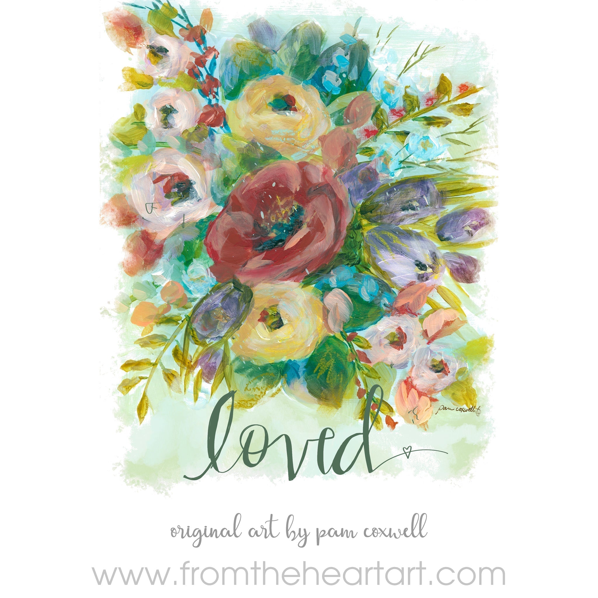 Loved Bouquet Notecards