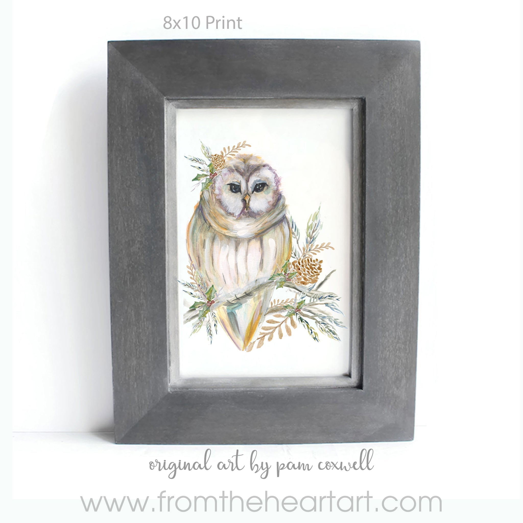 Winter Cove Owl Prints