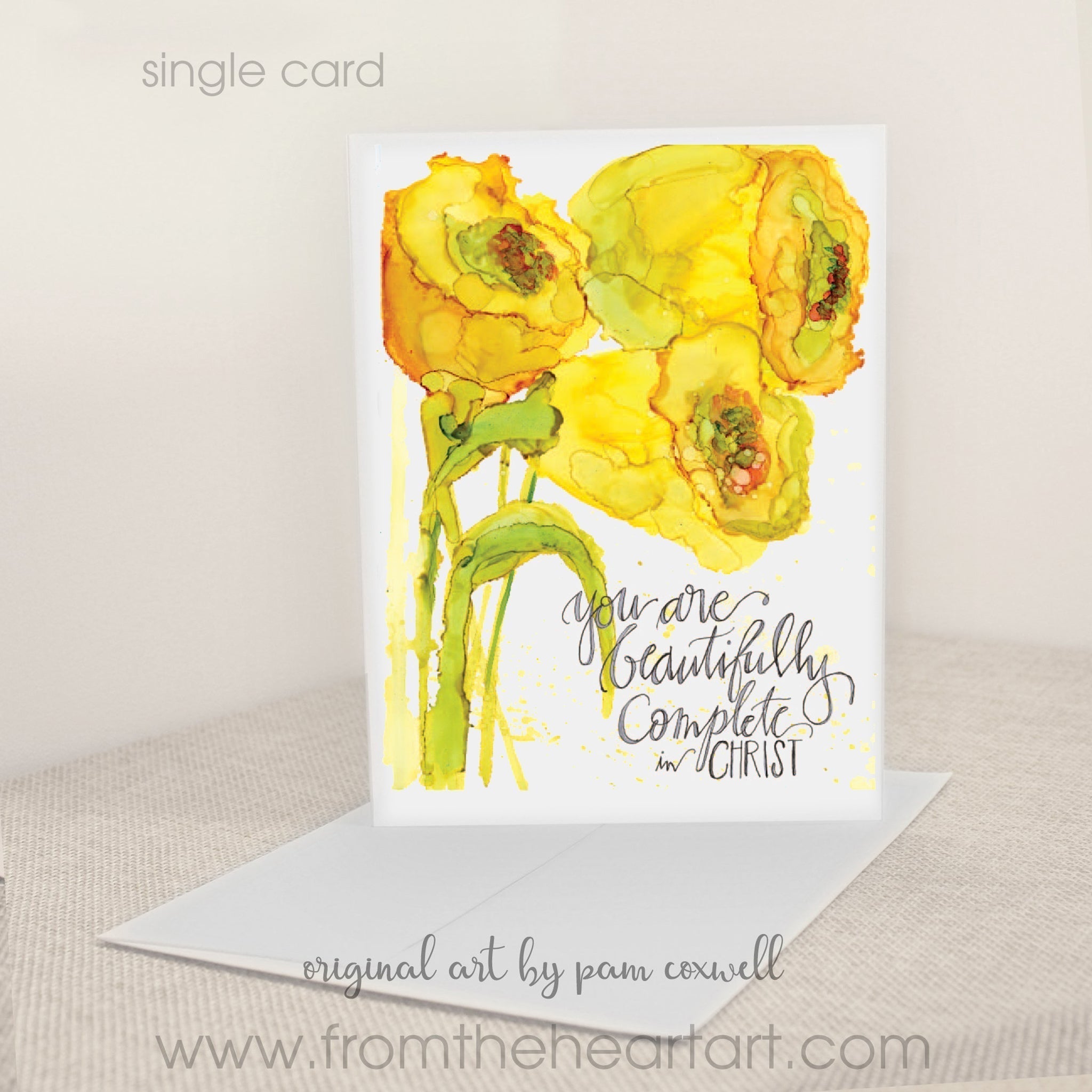 You Are Beautifully Complete in Christ - Notecards